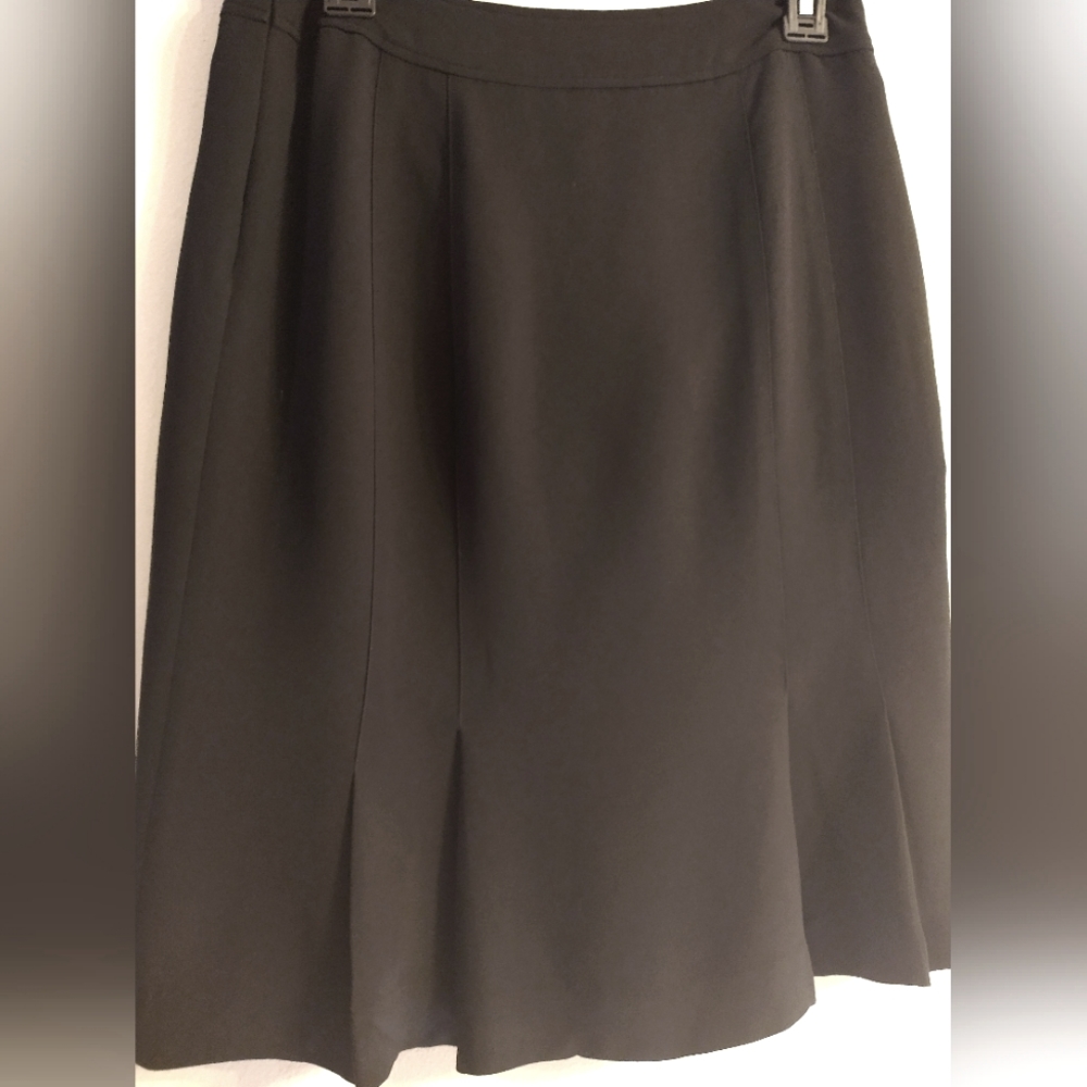 Ann Taylor Black midi skirt